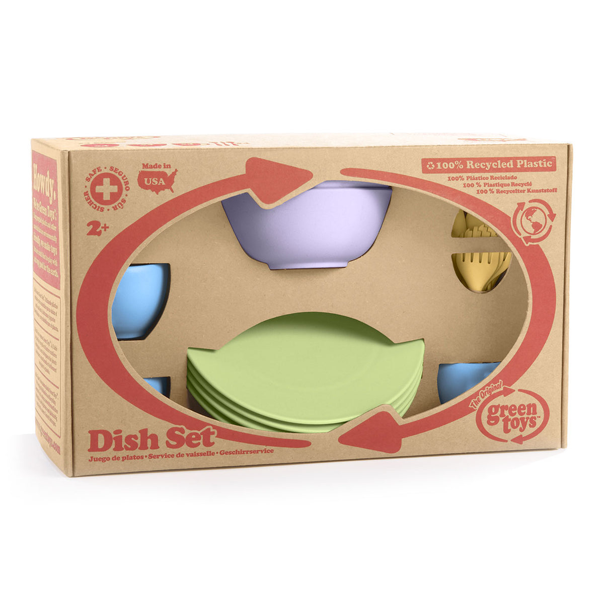 Vaisselle jouets verts