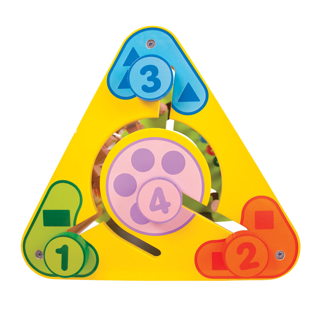 Boulier jouet Bigjigs avec lettres et tableau - jouets verts