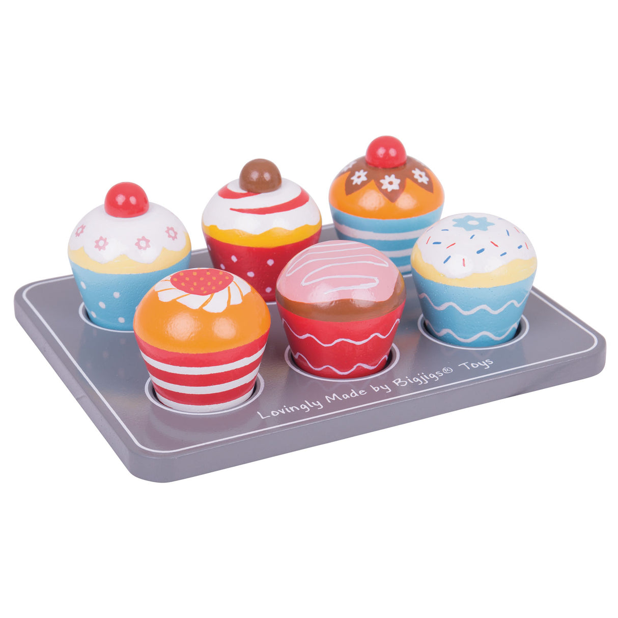 Ensemble à muffins en bois Bigjigs