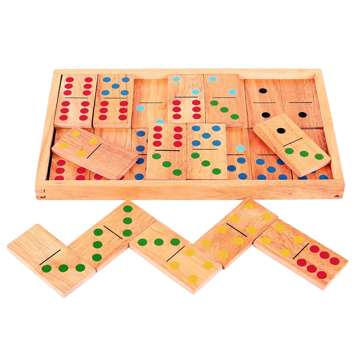 Dominos géants Bigjigs, 29 pièces.