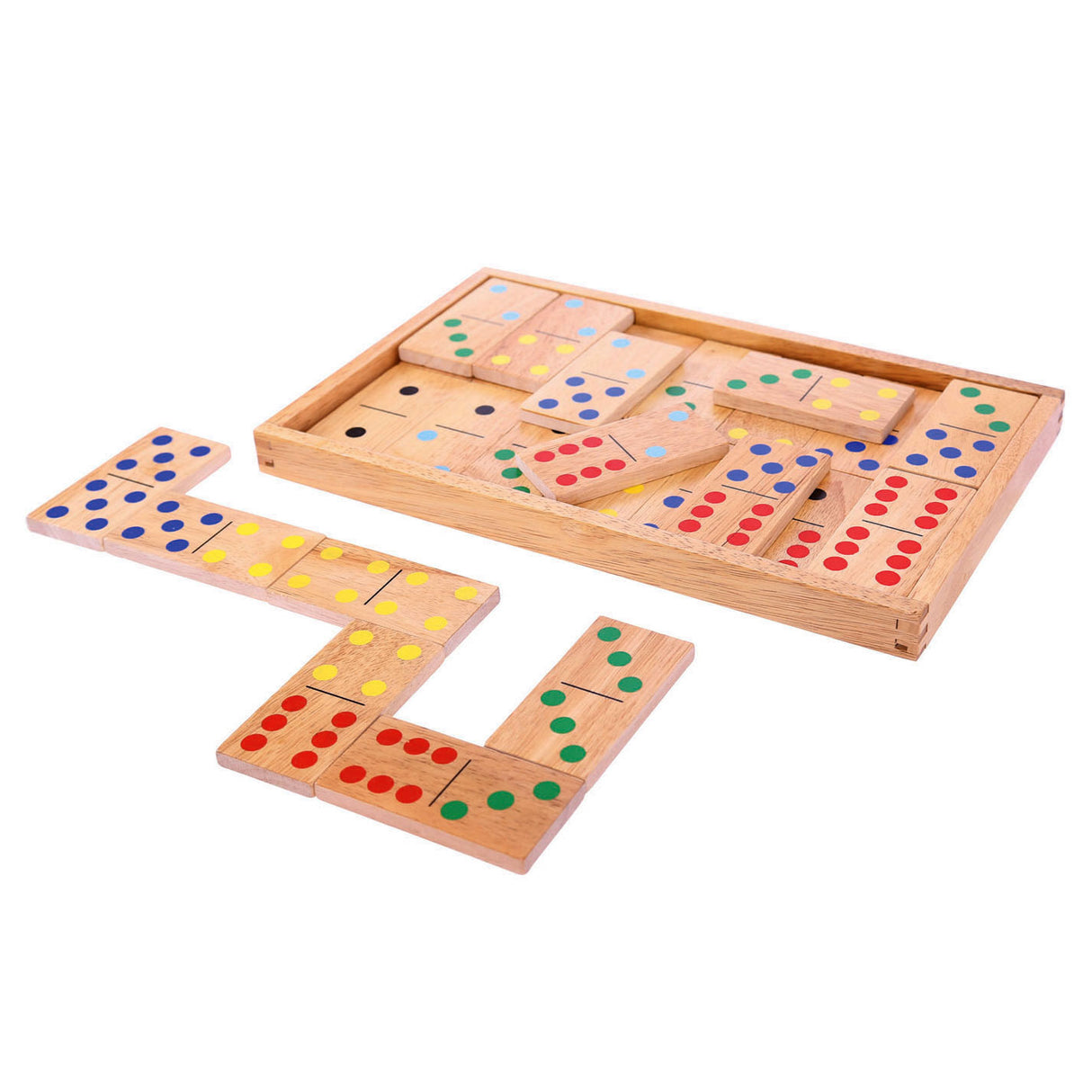 Dominos géants Bigjigs, 29 pièces.