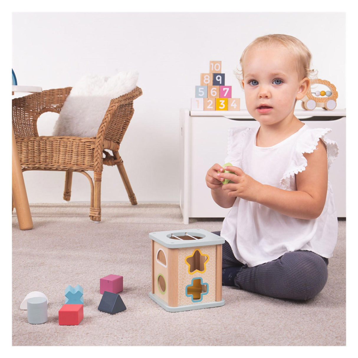 Trieur de formes en bois Bigjigs