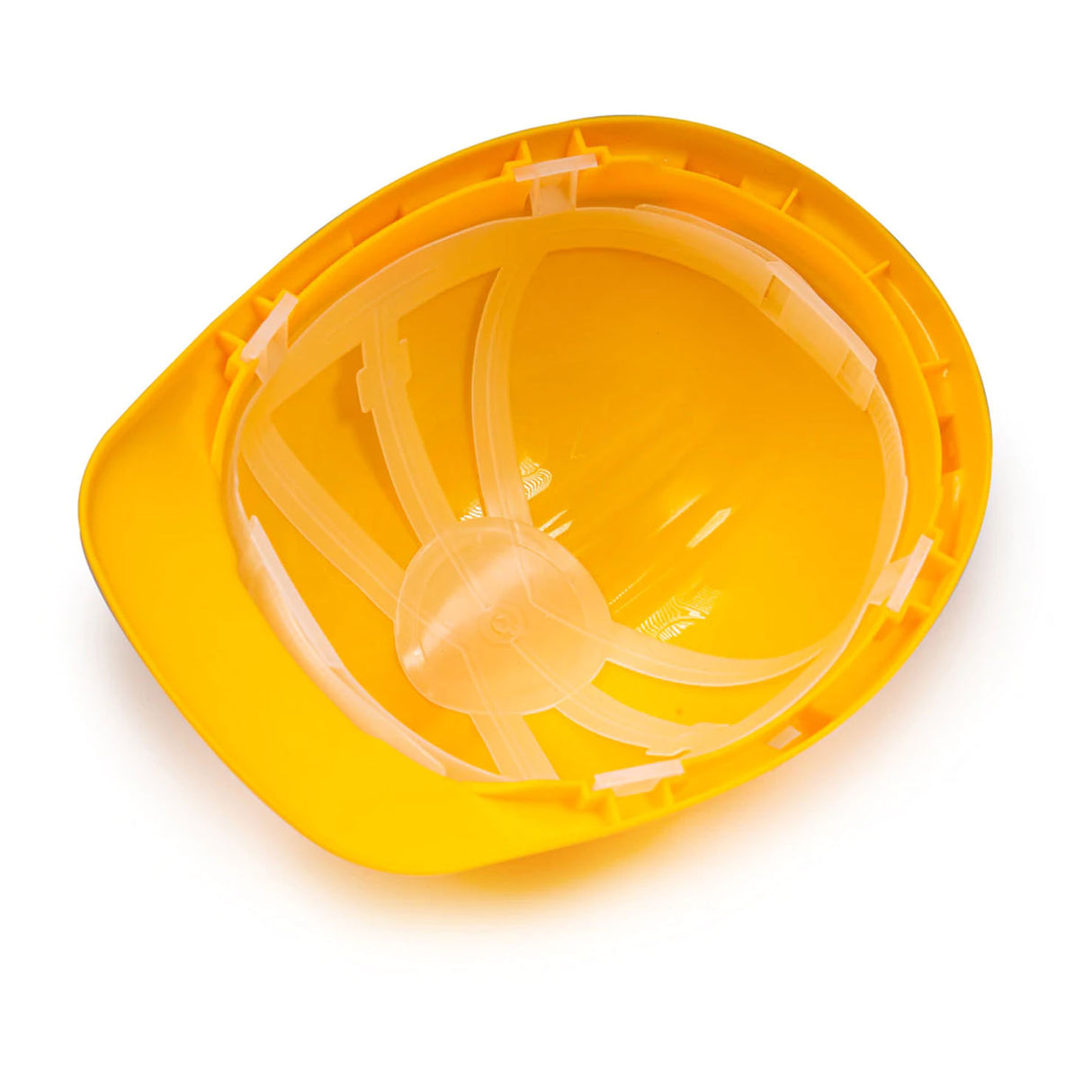 Casque de chantier jaune pour enfant Bigjig's