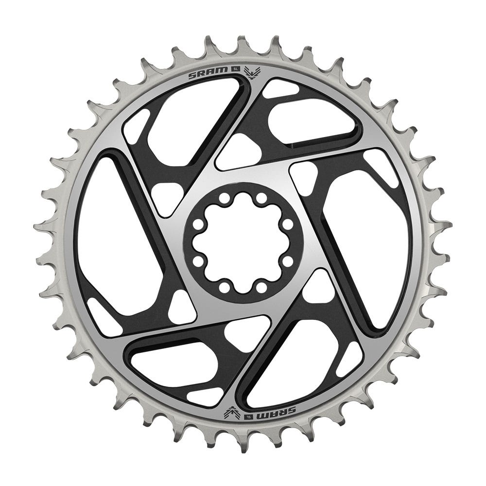 Plateau Sram xxsl d1 type T 38 dents aigle montage direct 3 mm déport incl. 8 boulons)