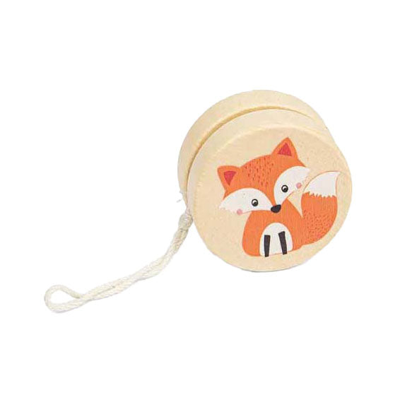 Yo-yo animal sauvage en bois Bigjigs