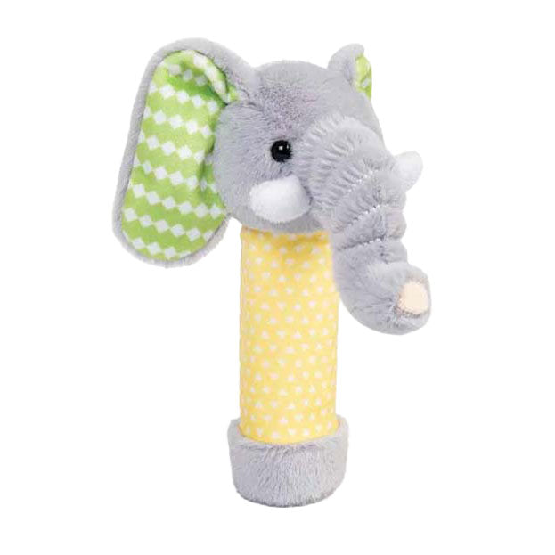 Hochet en peluche éléphant Bigjigs