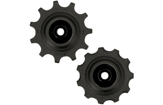 Trivio - roues de dérailleur 11 roulements chromo 11t