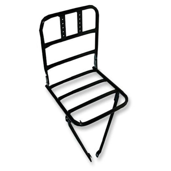 Carrier avant Steco Matzwart 30x30cm