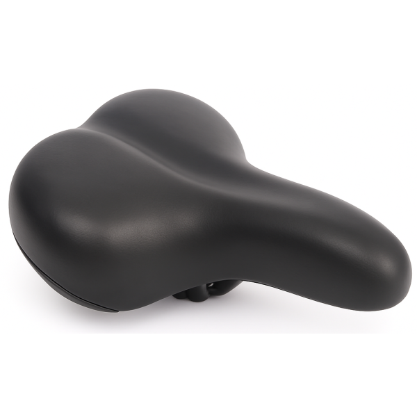 Edge Bicycle Saddle City Soft incl. Saddle Strop - noir