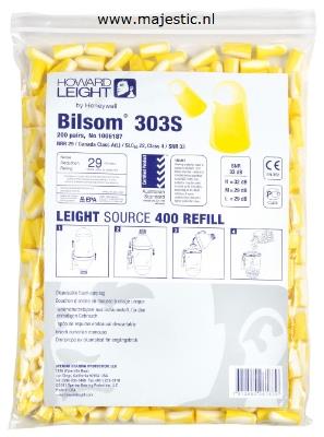 Recharge de bouchons d'oreilles Howard Leight Bilsom 303s (200 paires)