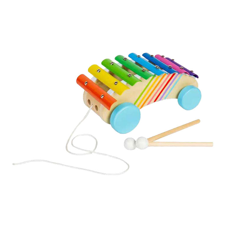 Xylophone à tirer en bois Bigjigs