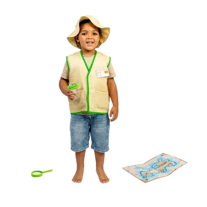 Ensemble de déguisement d'explorateurs Bigjigs avec accessoires