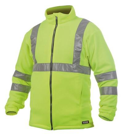 Gilet polaire haute visibilité Dassy kaluga jaune gris l