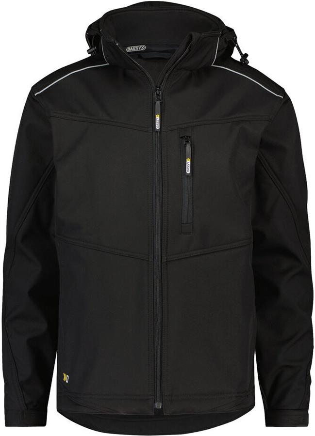Dassy softshell tavira polyester noir m