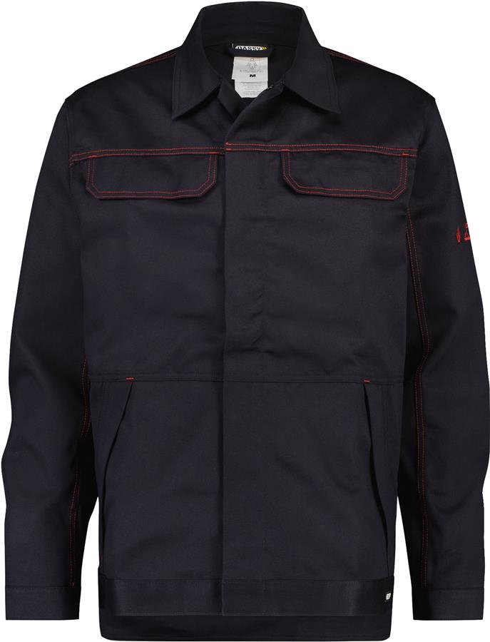 Dassy gilet de travail ignifuge montana noir m