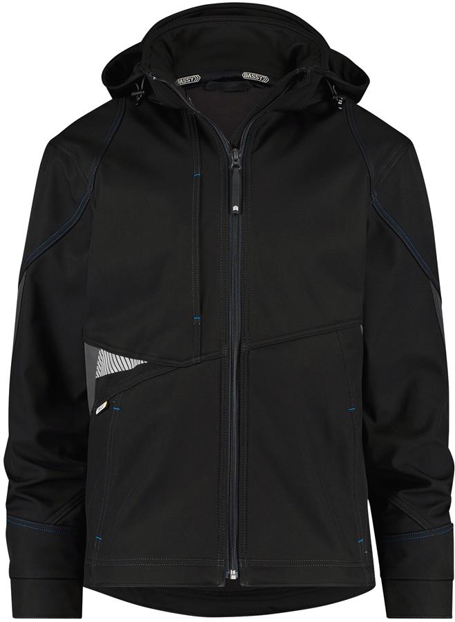 Dassy gravité softshell noir gris taille xl