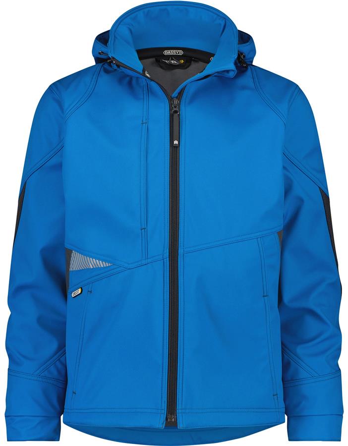 Dassy gravité softshell bleu azur gris taille xxl