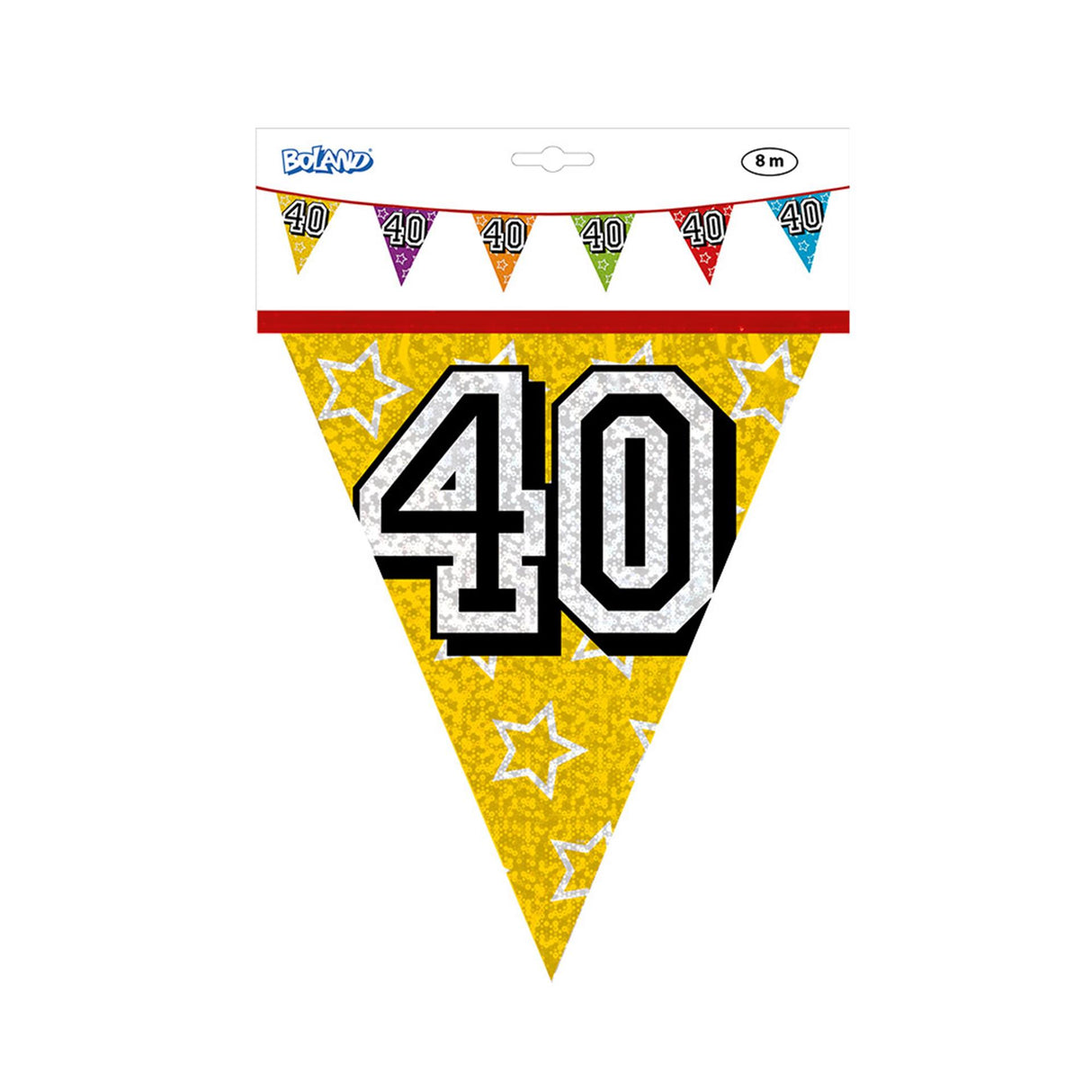 Boland holographic flag line 40 years 8 meters