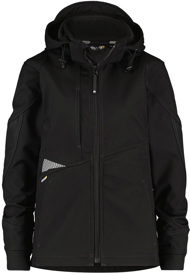 Dassy gravité softshell femme noir s