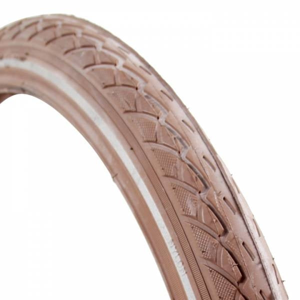 Deli Tire Tire Tire S206 20 x 1,75 47-406 mm brun avec réflexion