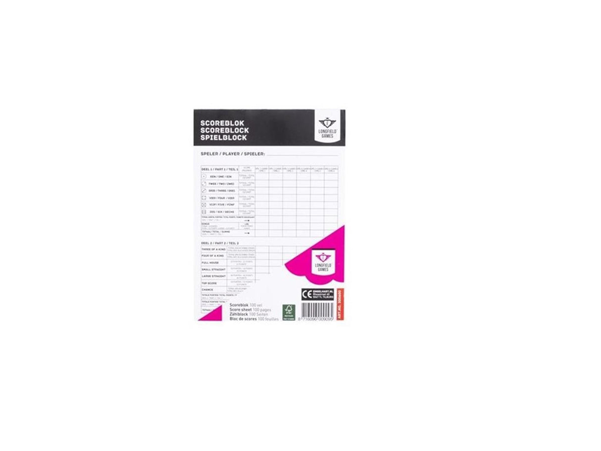 Bloc de partition Engelhart 10 blocs de 100 feuilles 14,6x10,5cm