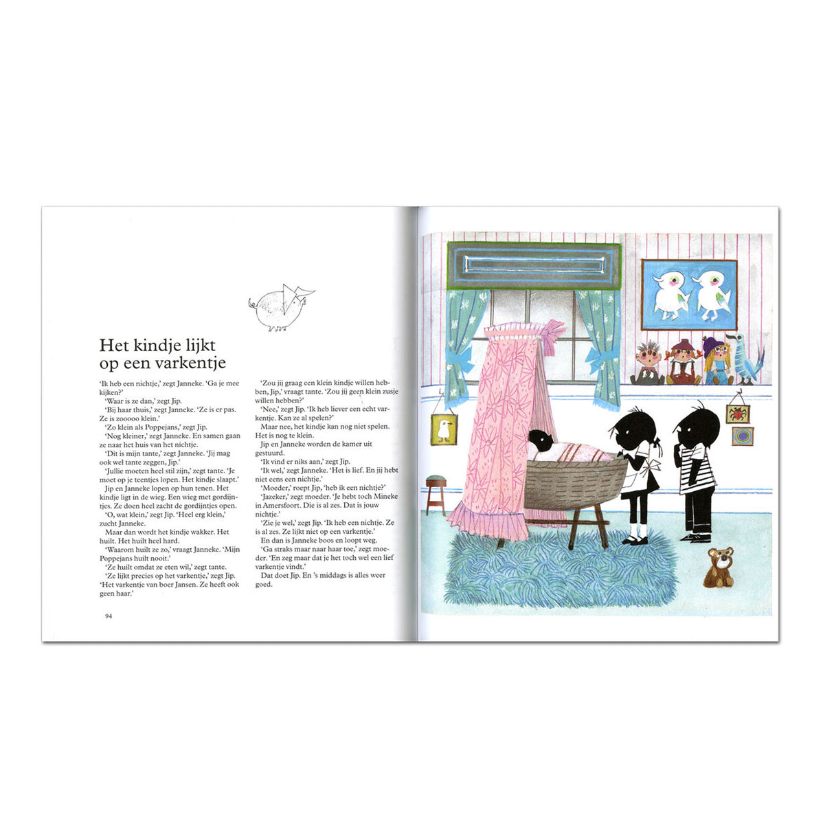 Livre d'histoires de Jip et Janneke. 3+