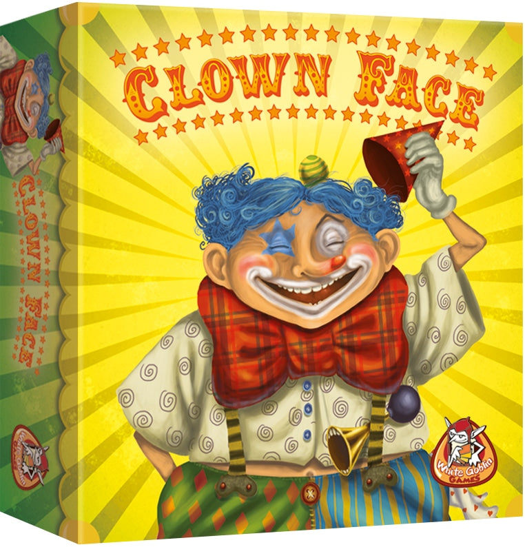 Jeu de visage de clown gobelin blanc Van der Doelen