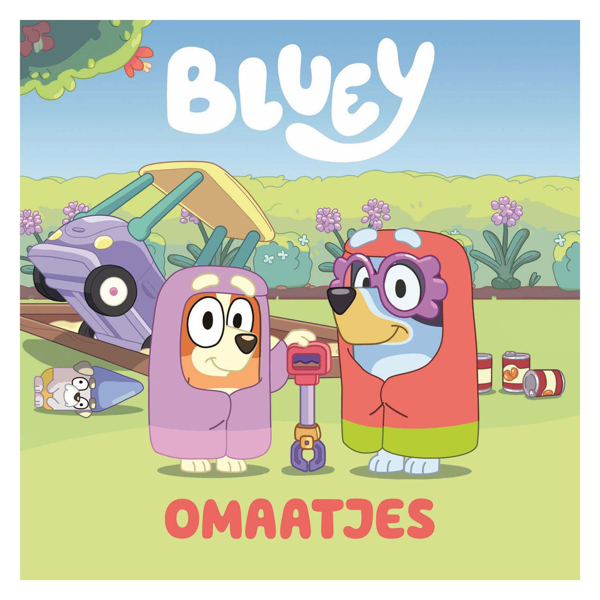 Mamies bluey à gros ballons