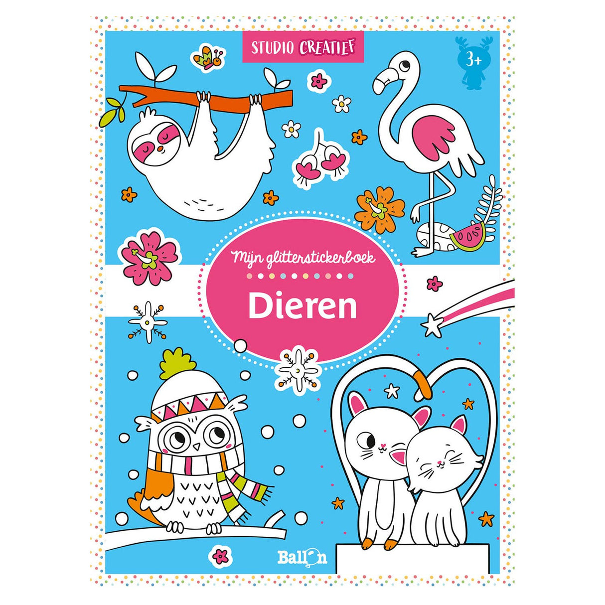 Éditeur standard mon livre d'autocollants à paillettes - animaux