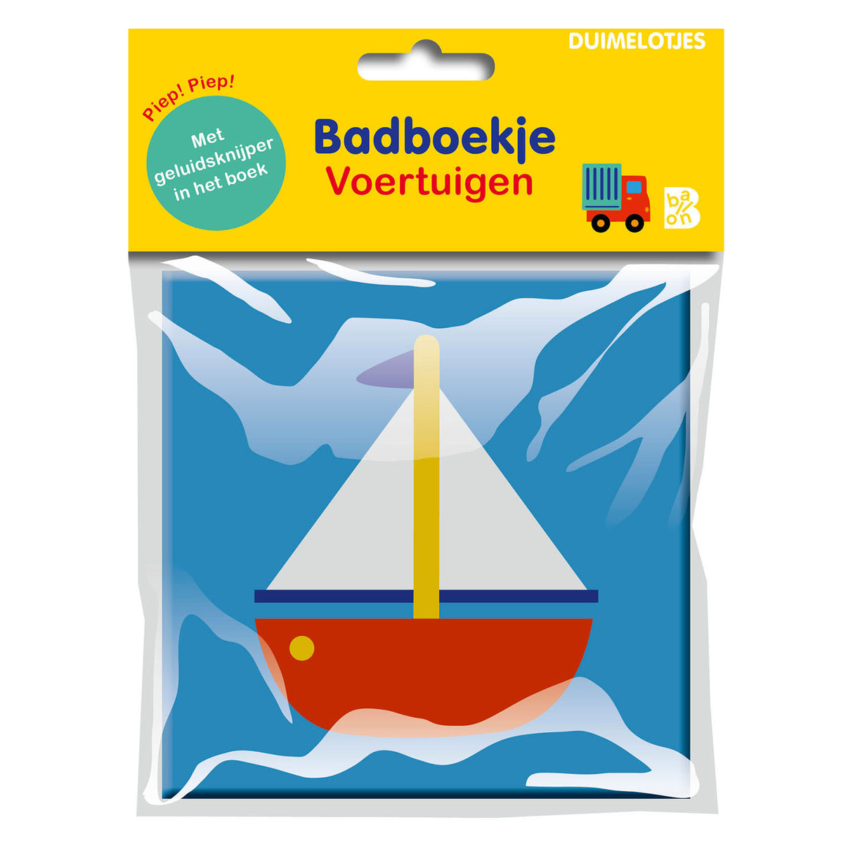 Livre de bain de l'éditeur standard Thumelotjes - véhicules