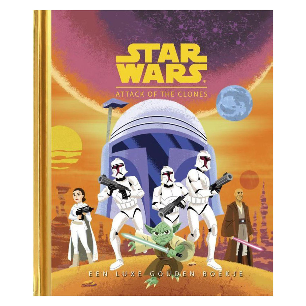 Bonnets Holland Golden Booklets Star Wars: The Attack of the Clones