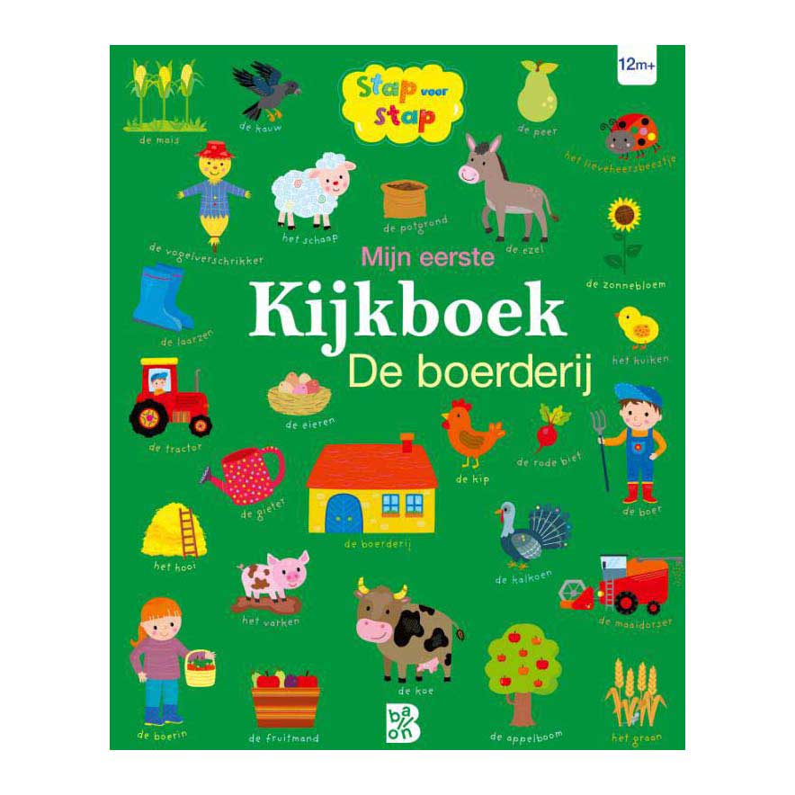 Éditeur standard mon premier livre de visualisation - la ferme 12m+