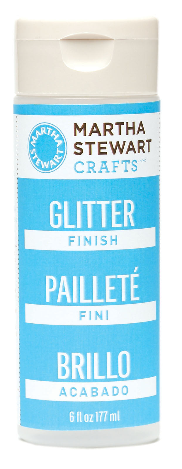 Martha Stewart • finition paillettes 6oz