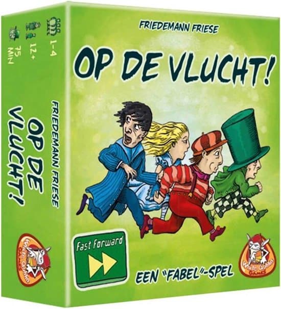 Jeu de gobelin blanc Van der Doelen en fuite, un jeu de fable
