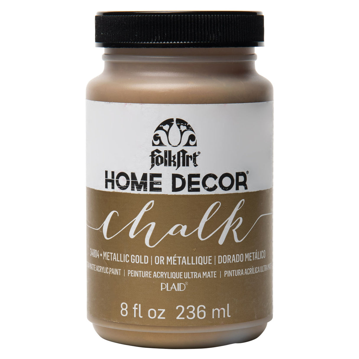 Folkart • craie de décoration intérieure or métallisé 236ml