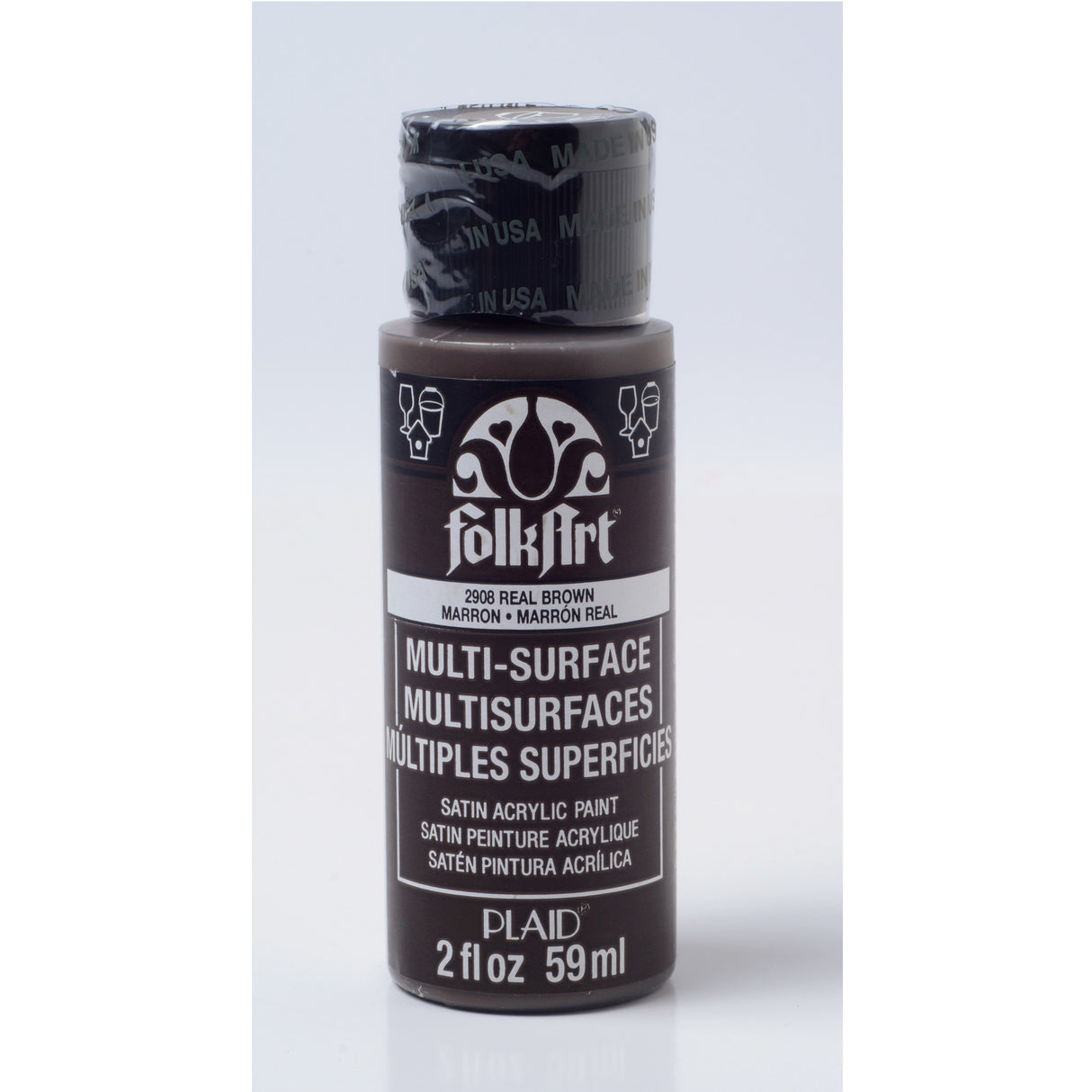 Folkart • brun véritable multi-surfaces 59ml