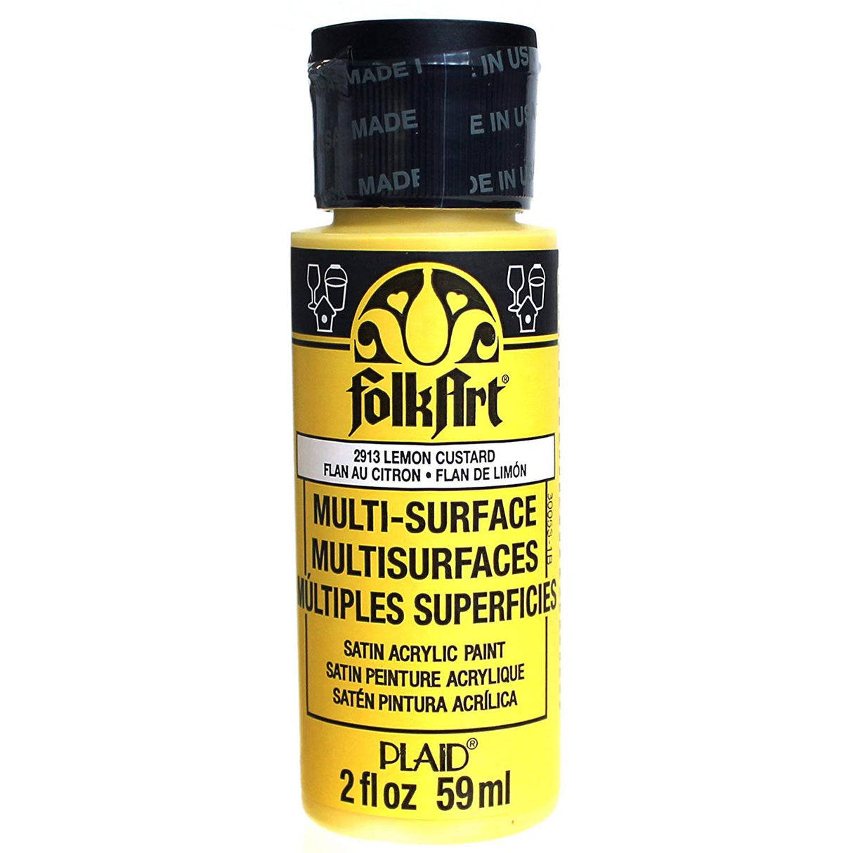 Folkart • Crème anglaise au citron multi-surfaces 59ml