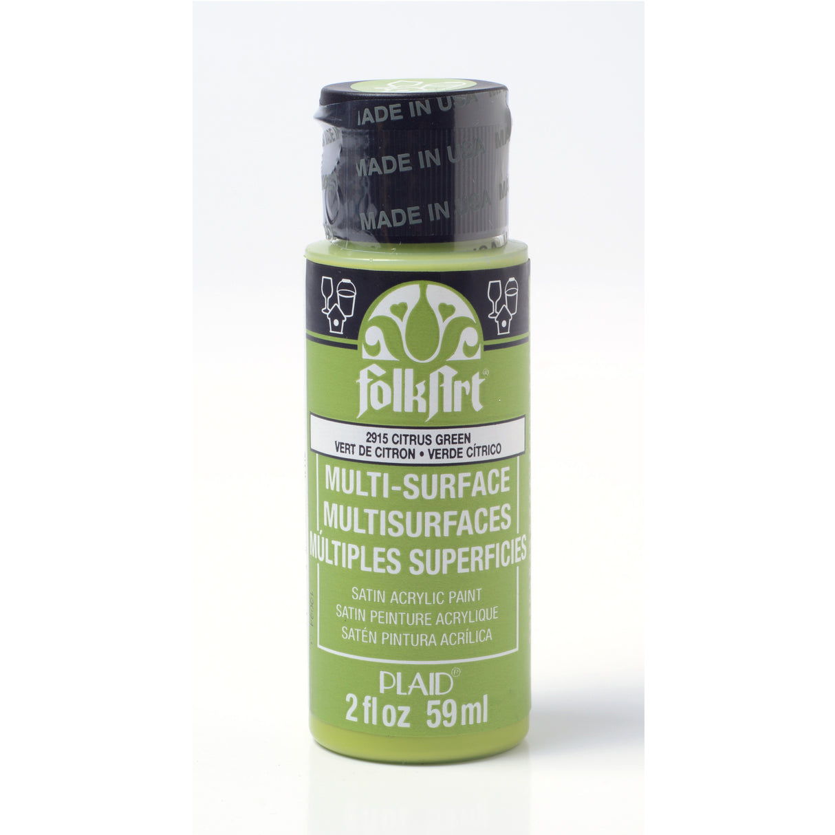 Folkart • vert agrumes multi-surfaces 59ml