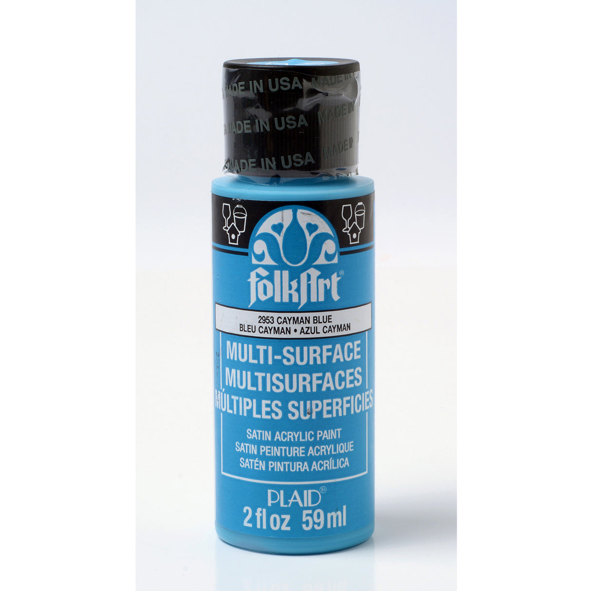 Folkart • bleu caïman multi-surfaces 59ml