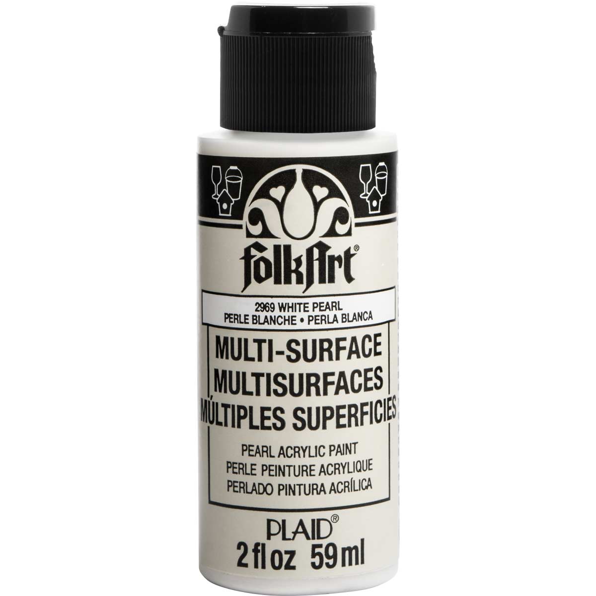 Folkart • multi-surfaces blanc nacré 59ml