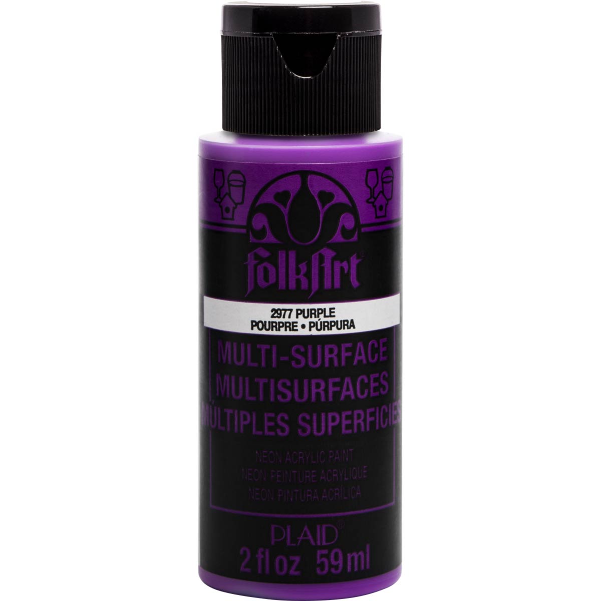 Folkart • violet néon multi-surfaces 59ml