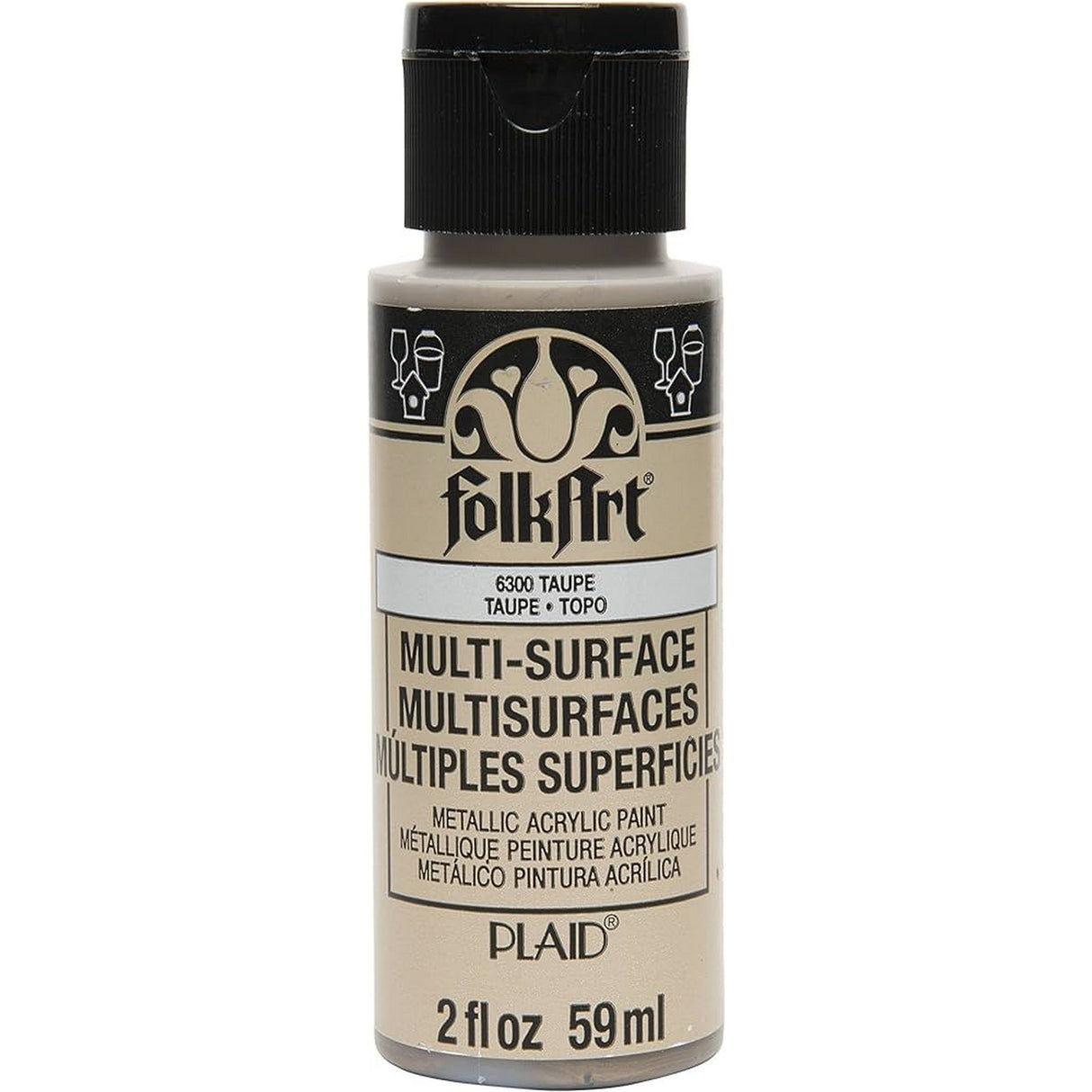 Folkart • taupe métallisé multi-surfaces 59ml