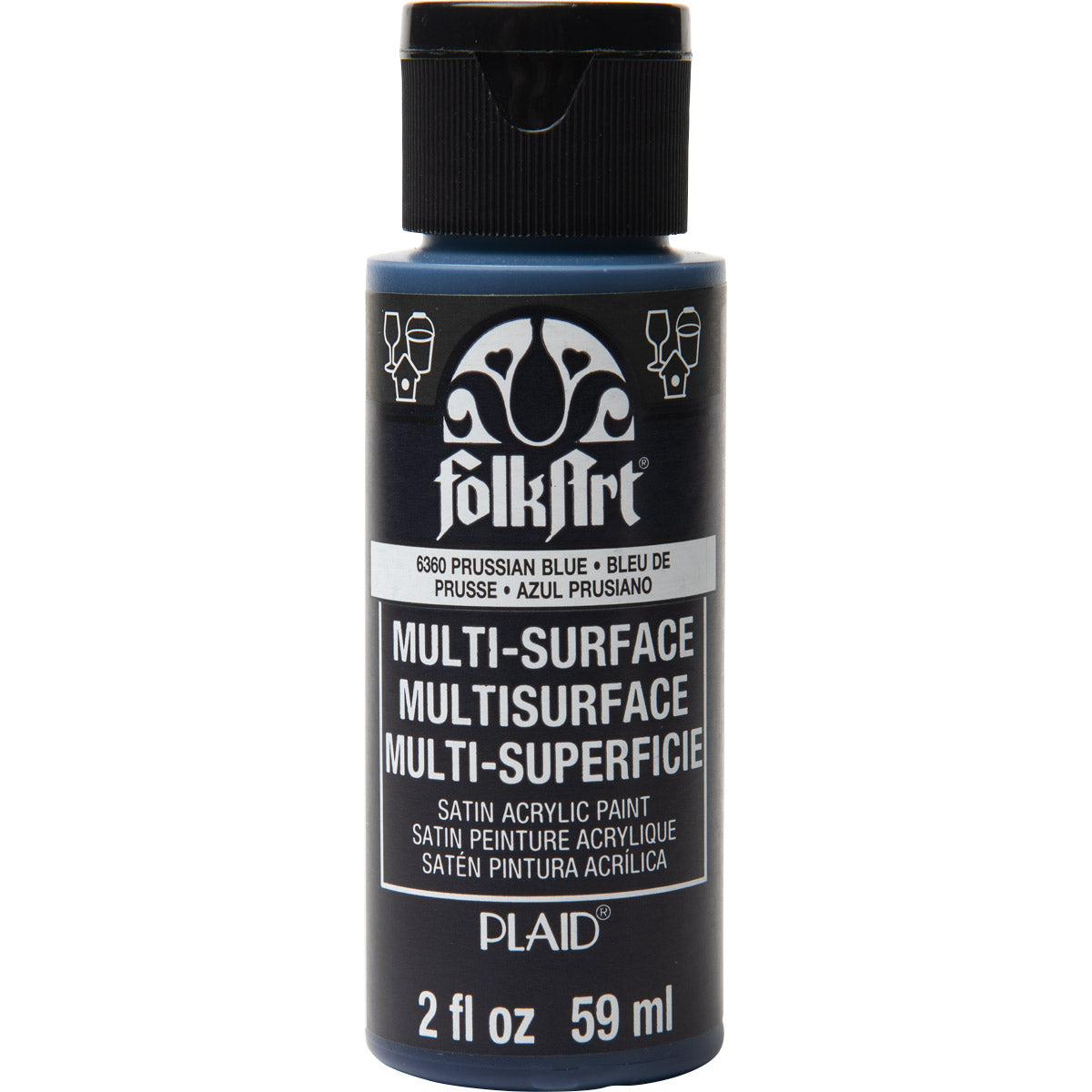 Folkart • bleu de Prusse multi-surfaces 59ml