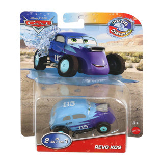 Mattel voitures disney changeurs de couleurs assortis | 2 pièces