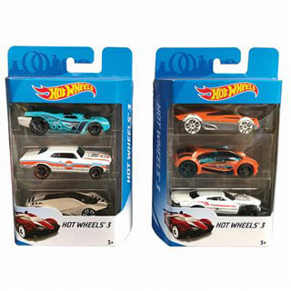 Hot Wheels - Lot de 3 voitures moulées sous pression