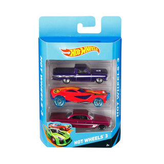 Hot Wheels - Lot de 3 voitures moulées sous pression