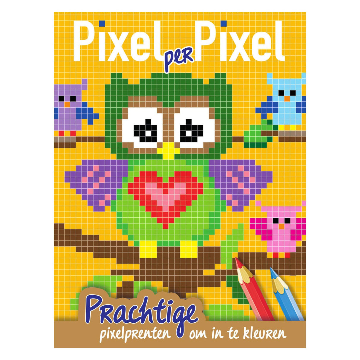 Cartes orales Pixel Colorbook Owls