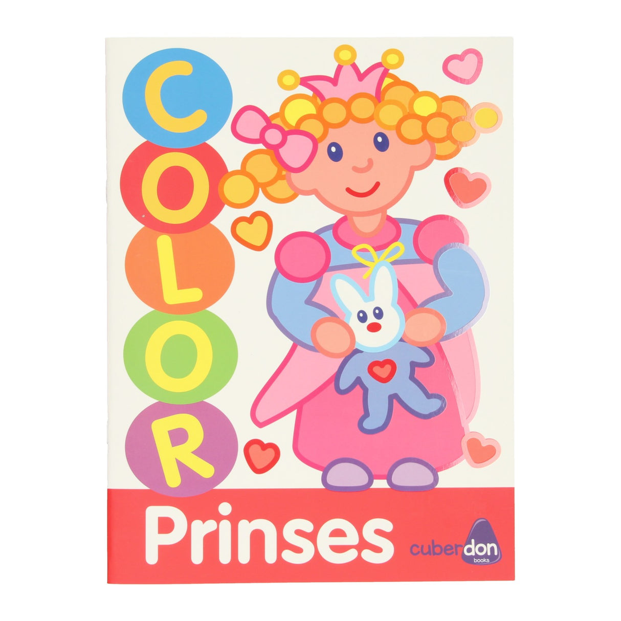 Cartes orales Dikke Ligne Colorbook Color - Princess