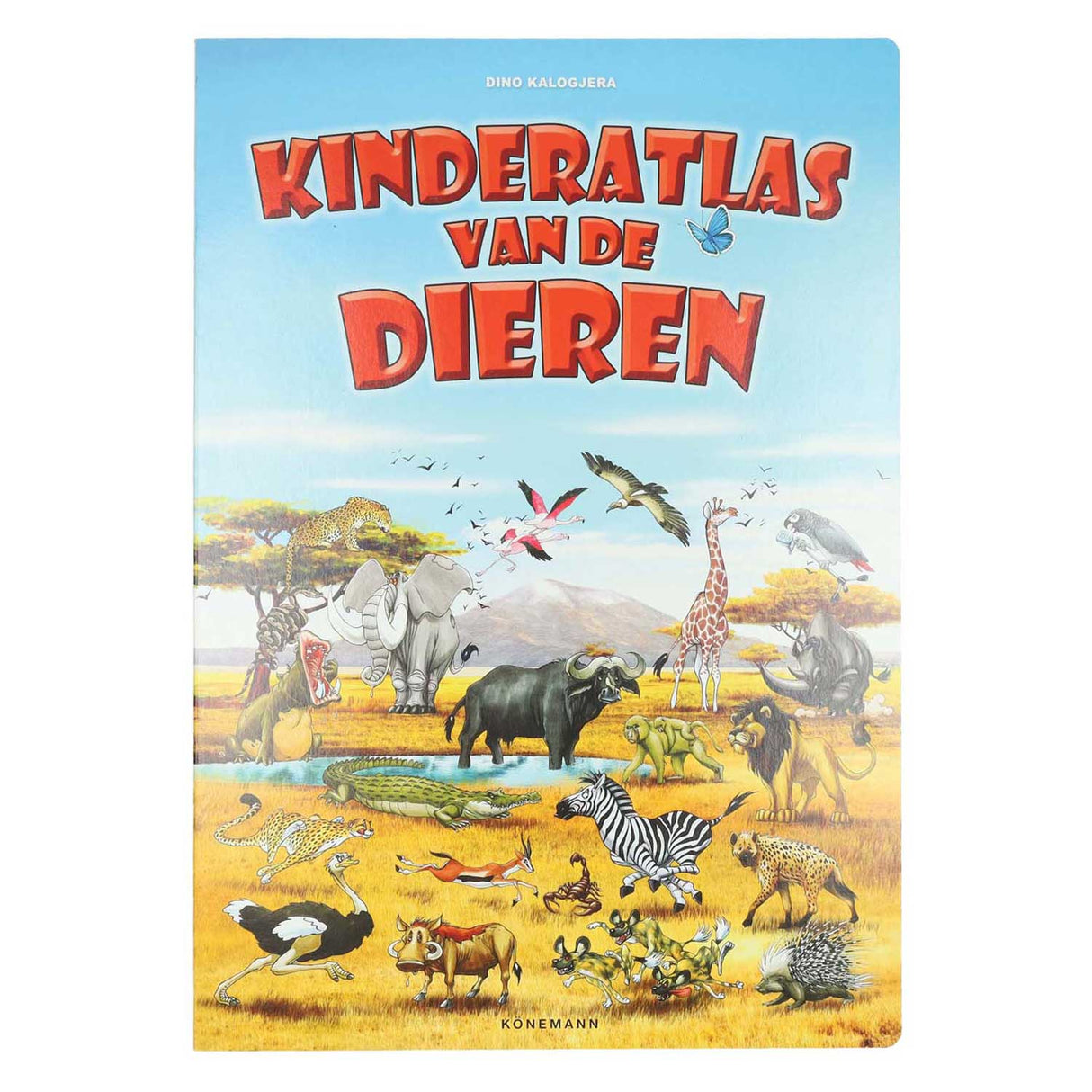 Méga atlas des animaux pour enfants de Mondikaart