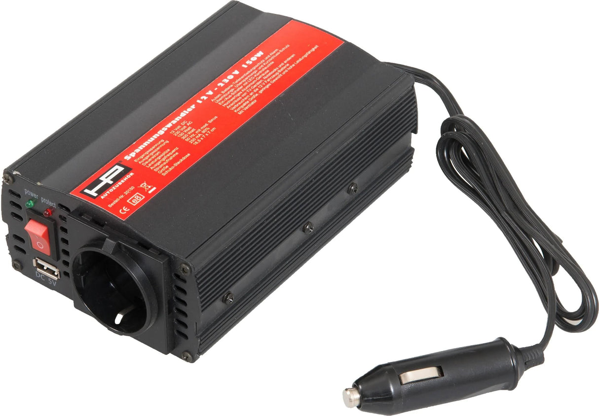 Convertisseur de tension HP convertisseur de tension 12v-230v l 18,00cm l 14,00cm